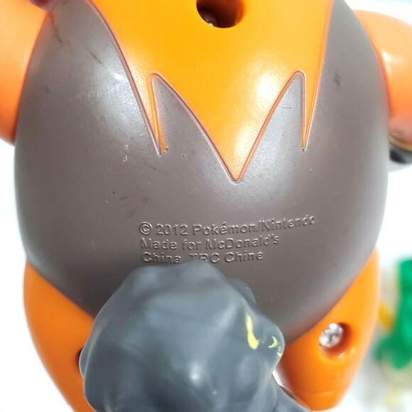 3 McDonalds Pokemon Toys Servine Pignite and Axew 2012 Lot Mini Figures - Picture 3 of 8